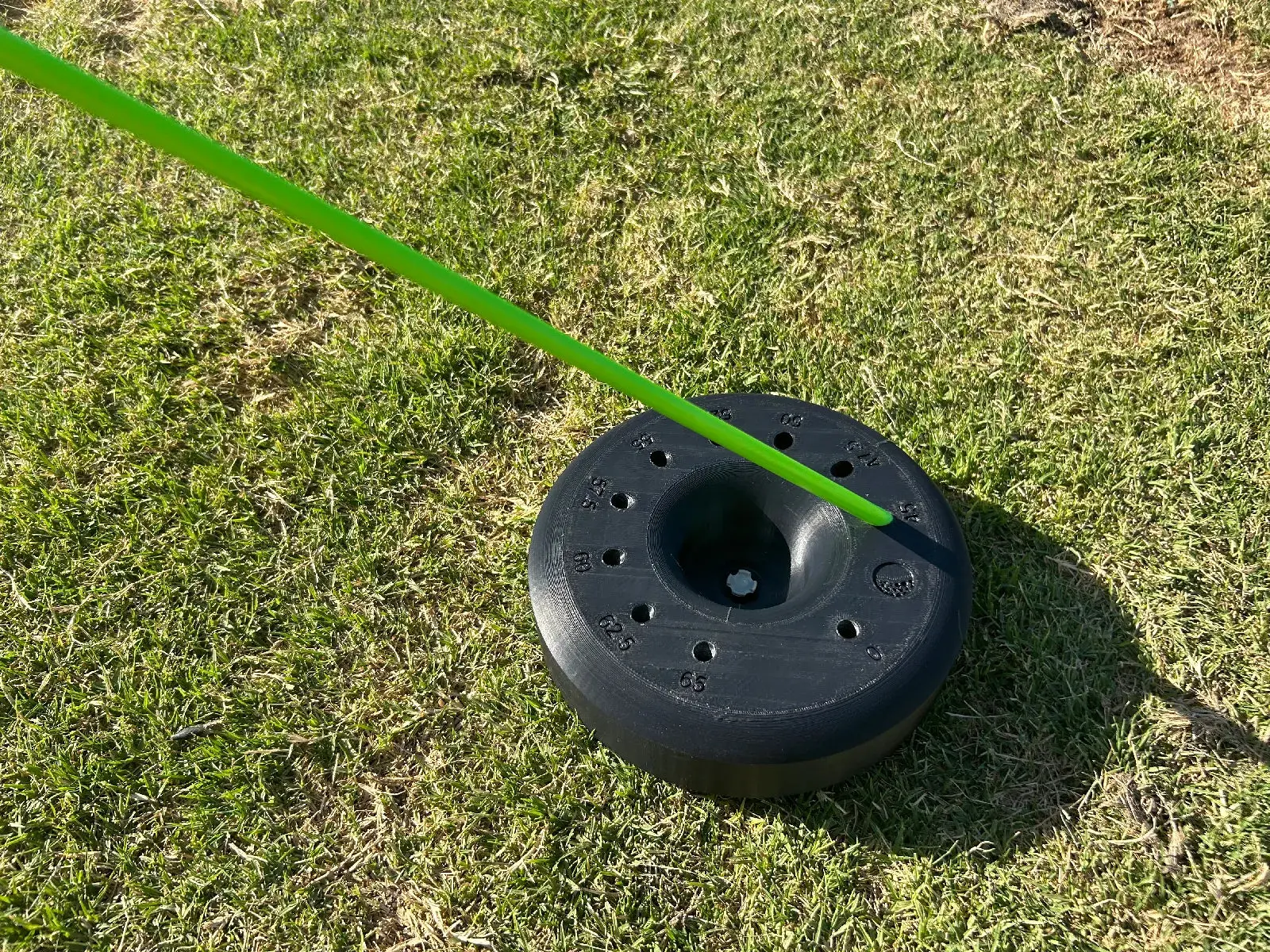 Premium Golf Alignment Stick Holder Disk (10 Position)