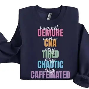 Certified Nursing Assistant Sweatshirt, CNA Graduation Gift Crewneck, Nurse Appreciation Pullover