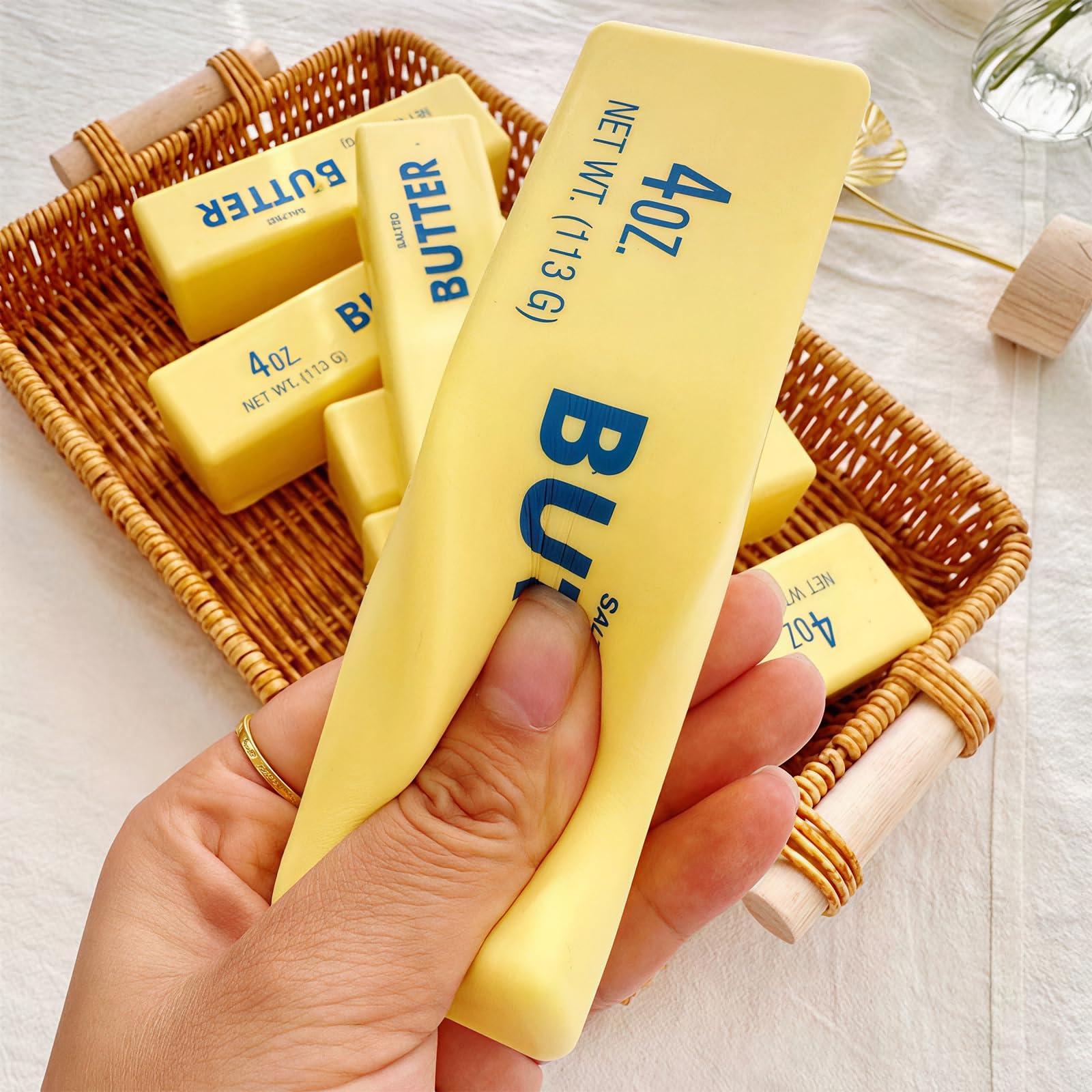 New ultra-soft, slow-rebound butter stick stress-relieving squeeze toy - astress-relieving toy that mimics realfood models, unique and fun