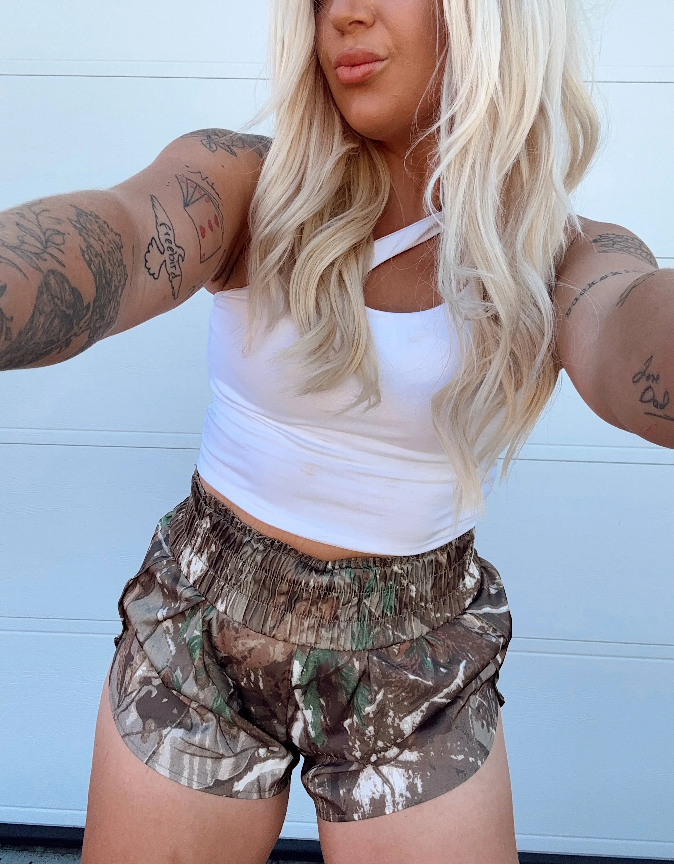 Cowboy’s Camo Athletic Shorts  (S-XL)