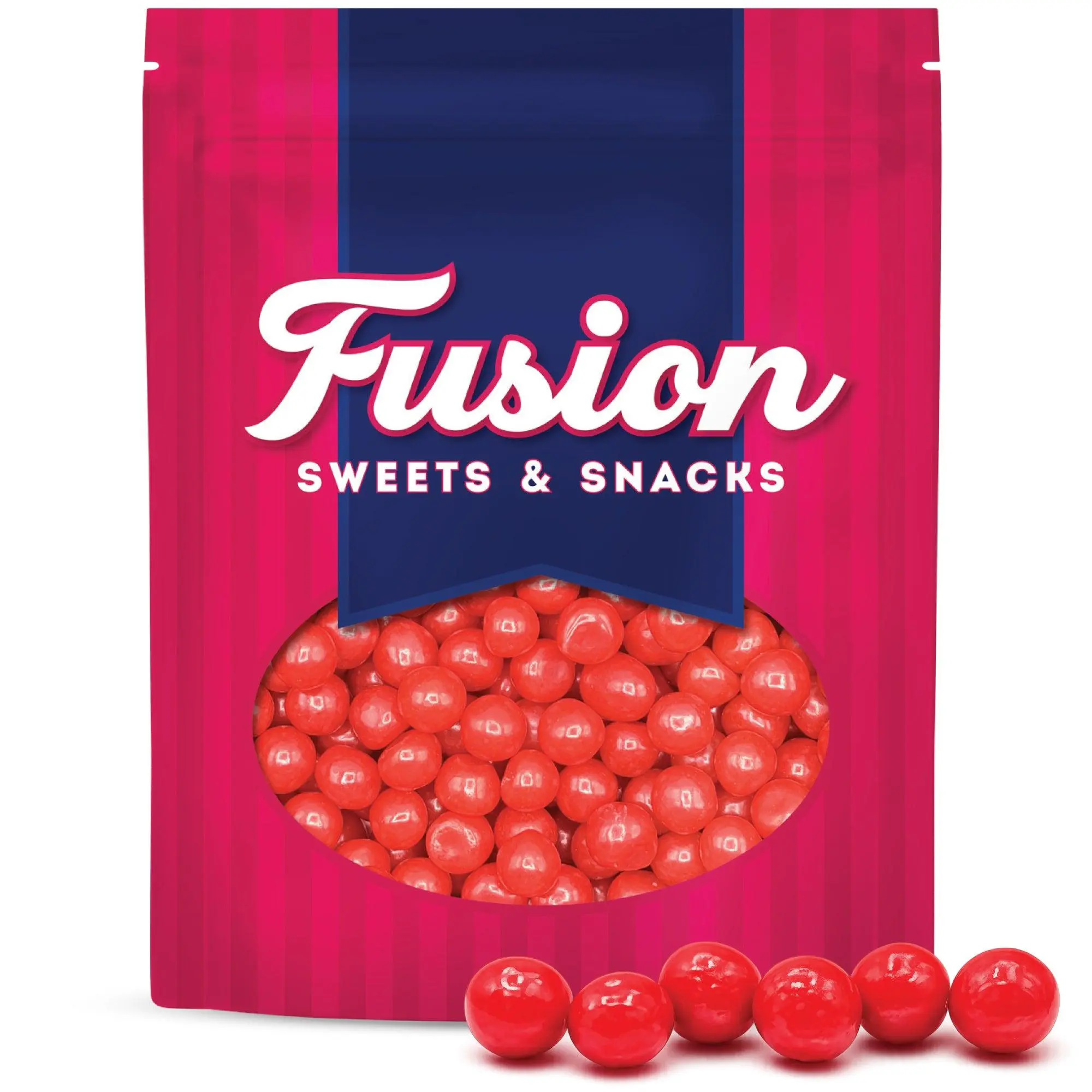 Cherry Sours Candy, 1 Pounds Bulk Cherry Candies - Chewy Candy Balls, Red Sour Balls, Tangy Christmas Bulk Candy