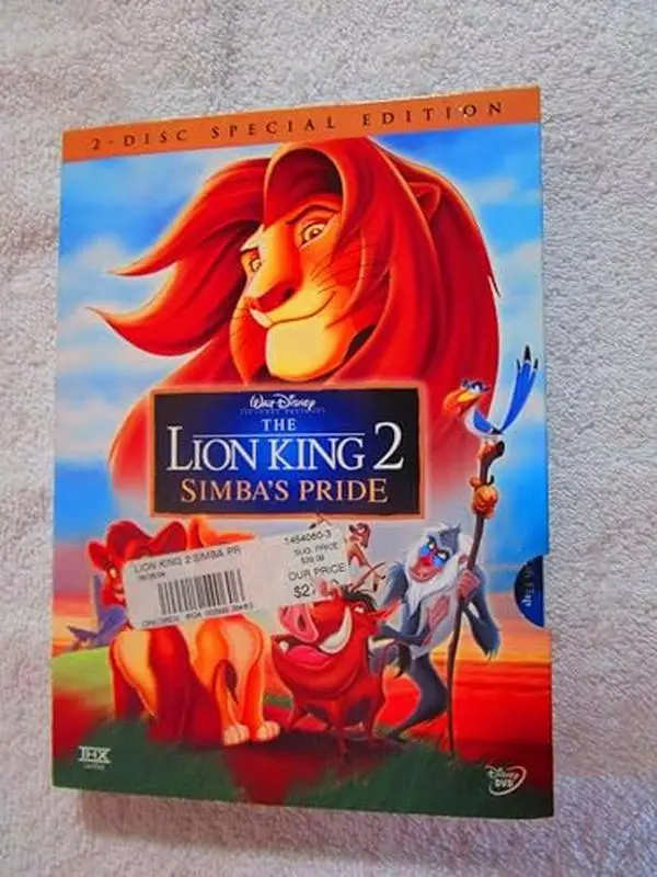 USED Book - The Lion King 2: Simba's Pride (Two-Disc Special Edition) (Unknown) - portuguese_brazilian