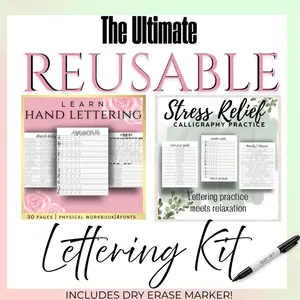 The Ultimate Reusable Lettering Kit