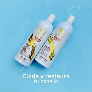 Hair pro  treatment shampoo and conditioner with stem cells Haircare smooth organic Argan blend comfort plant