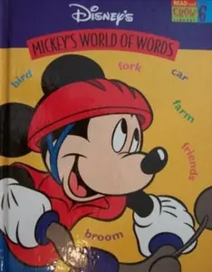 USED-Mickey's World of Words by DISNEY (Hardcover)