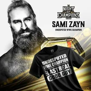 Sami Zayn Night of Champions 2026 And New Undisputed WWE Champion T-Shirt, WWE Shirt, WWE Merch, Gift For MMA Fans