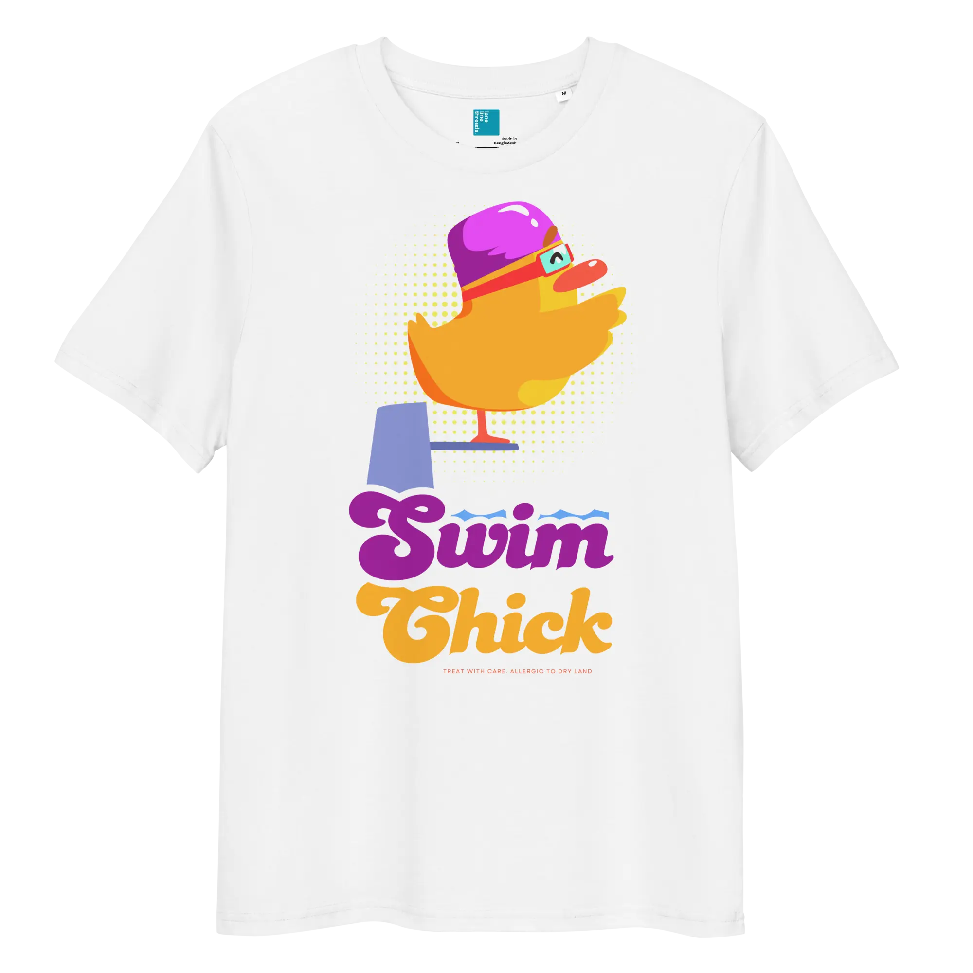 Post Swim Organic Shirt Swim Chick