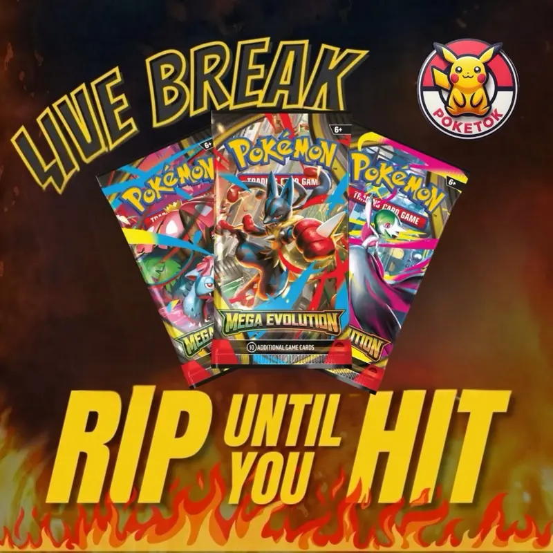 RTYH ME1 Mega Evolution Base Set Rip Until You Hit - TikTok Shop RTYH ME1 Mega Evolution Base Set Rip Until You Hit - TikTok Shop