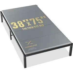 Bunkie Board Twin Size 38"x75" Bed Boards for Under Mattress - Heavy Duty Reinforced Wood Support Board with Anti-Sag Design, Fits Metal Frames/Platform Beds/Sleeper Sofas