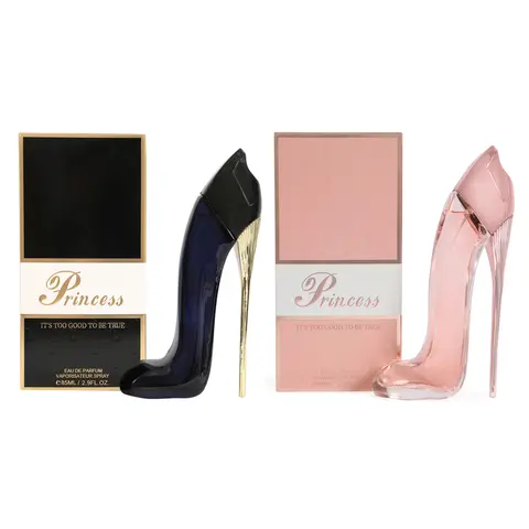 Bundle of Princess High Heels Black and Pink Spray Perfume for Women Eau de Parfum 85ml