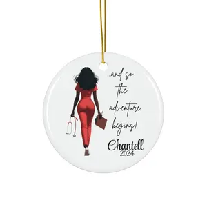 Personalized Nurse Ornament