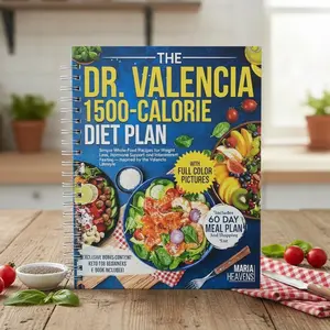 [Special 2026] The Dr. Valencia 1,500 Calorie Diet Plan, Whole Food Low Carb Recipe Collection, Valencia Lifestyle Meal Planner, Healthy Eating Guide with Simple Everyday Recipes and Balanced Living Tips