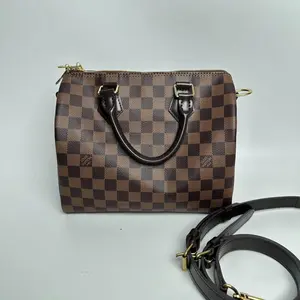 Pre-owned Louis Vuitton canvas Belt Bags Speedy 25 damier 【Senza 1】coupon