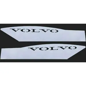 Torque Stainless Steel Bottom Door Plate Set, Compatible with Volvo VNL Trucks 1998-2019, Pair Set Driver and Passenger Side Included (TR570-L & TR570-R)