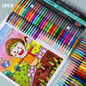 18/24/60/100 Color Gel Pen Set with Case, Replaceable Ink Cartridges, Non-Toxic Eco-Friendly, Multifunctional Fine Tip Pens for Adults, Artist Supplies, Drawing Art Supplies
