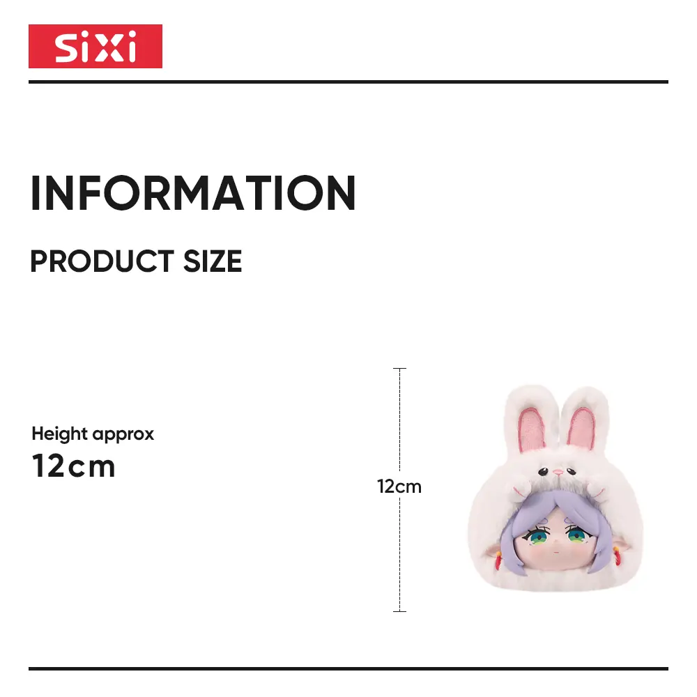 EAKI&SIXI Licensed Frieren Animal Party Plush Blind Box, Cute Chibi Anime Keychain Bag Charm, Features Rare Hidden Chase Figure, Ideal Birthday Gift