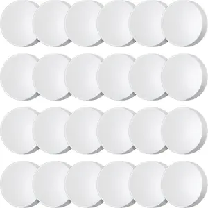 24 count 53 mm White Threaded Water Jug Caps for 3 and 5 Gallon Water Jug Screw  Cap Plastic Bottle Tops with  Liner  Milk Bottle