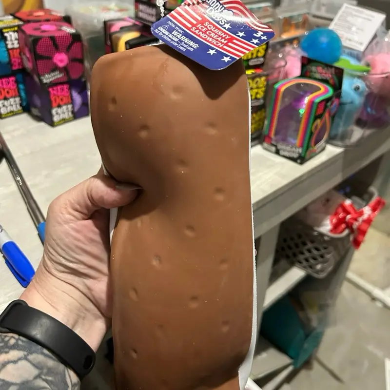 Sunny days ice cream sandwich squishy