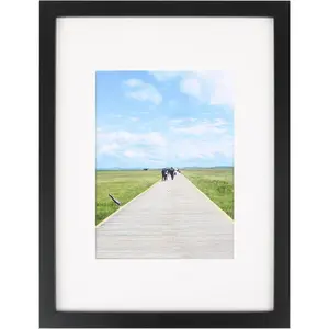 9x12 wood picture framenatural solid wood collage frame black display pictures 6x8 document frame1 pack