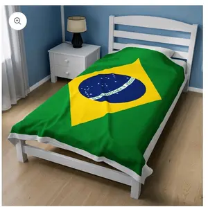Brazil - Velveteen Plush Blanket
