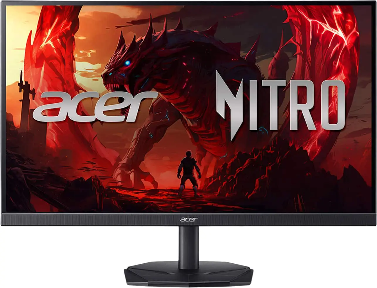 Nitro KGB271U 27 WQHD IPS Up to 200Hz 0.5ms FreeSync Premium Gaming Monitor with HDR10 (DisplayPort, HDMI)