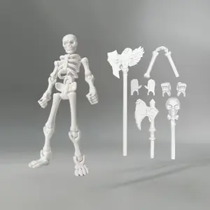 Poseable Skeleton Figure Statue - DIY Building Kit for Creativity & Stress Relief! The Perfect Valentine's Day Gift!
