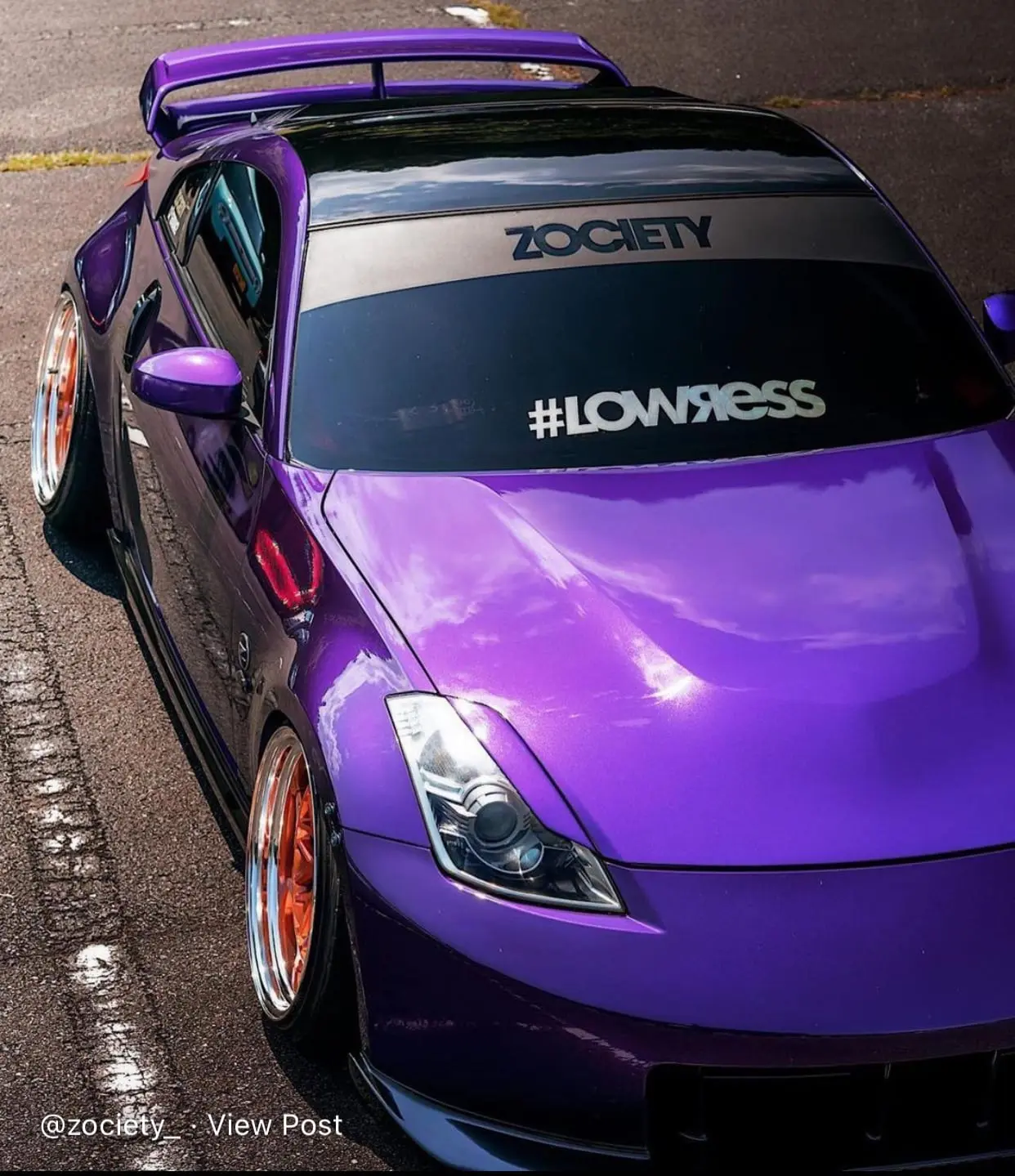 Zociety Window Tint Windshield Sun visor Vinyl Decal Strip Stickers