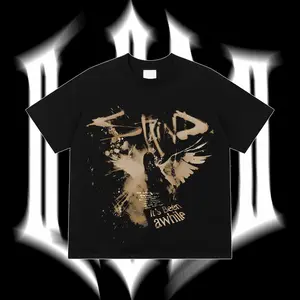 [MusicStyle] Been Awhile Alternative Rock Graphic T-Shirt, 2000s Post Grunge Band Style Tee, Vintage Grunge Music Shirt, Oversized Washed Streetwear Hoodie for Men Women
