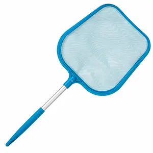 Professional Spa, Hot Tub, Pool Hand Leaf Skimmer Net, 26" Long with 12" Aluminum Pole - Fine Mesh Netting, Cleanout Leaves, Debris