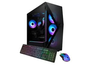 iBUYPOWER Slate 8 MESH Gaming PC Desktop - AMD Ryzen 7 7800X3D - AMD Radeon RX 7700 XT 12GB - 32GB DDR5 RGB - 1TB NVMe SSD - SMA7R77XT02