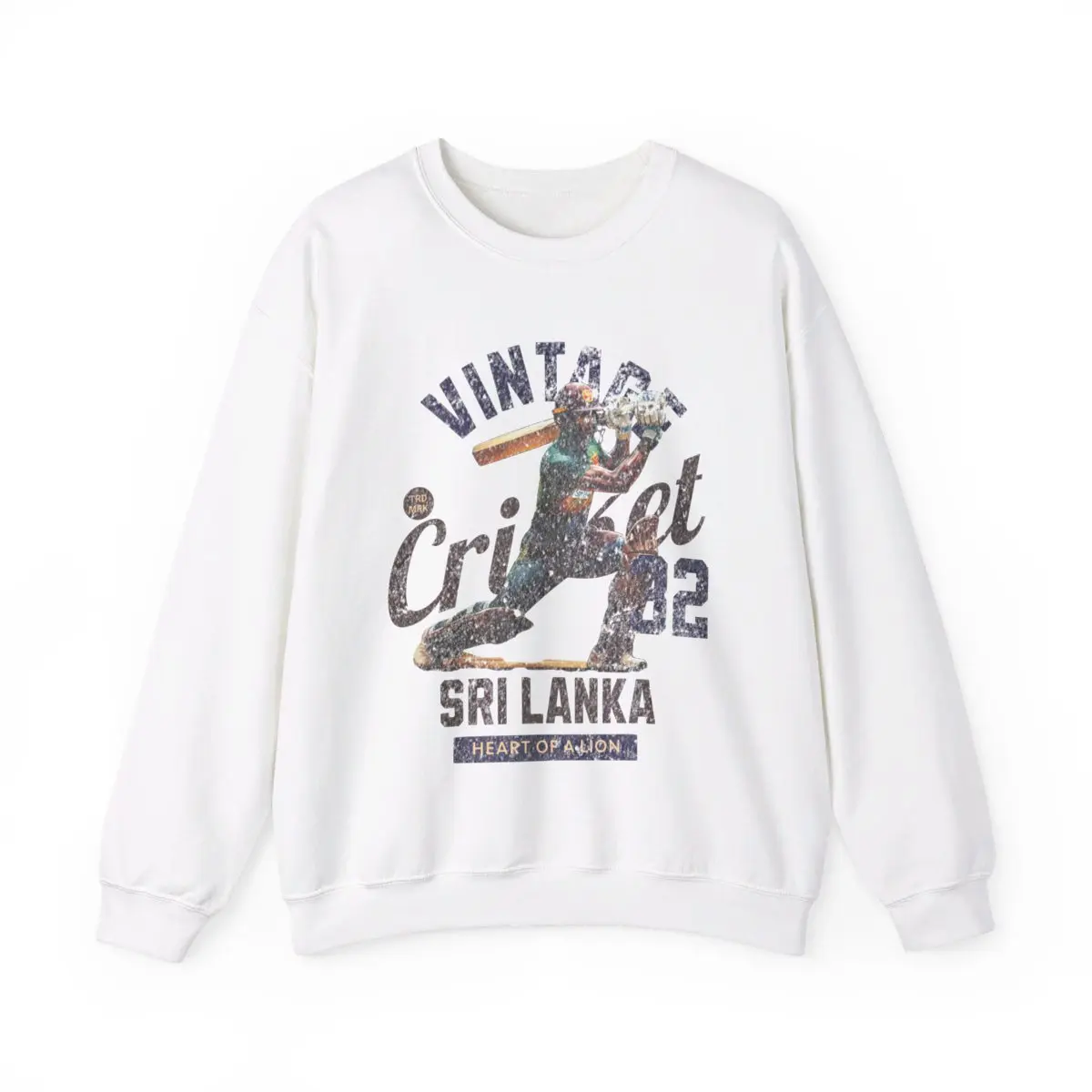 Vintage Cricket Sri Lanka: Unisex Heavy Blend™ Crewneck Sweatshirt