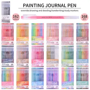 9-Piece Morandi Color Gel Pen Set, Large Capacity Medium Tip Pens for Drawing & Note-Taking, Ideal for Art Supplies & Office Accessories