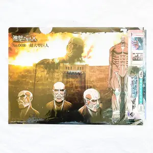 Attack On Titan - Colossal Titan & Eren Clear File Folder