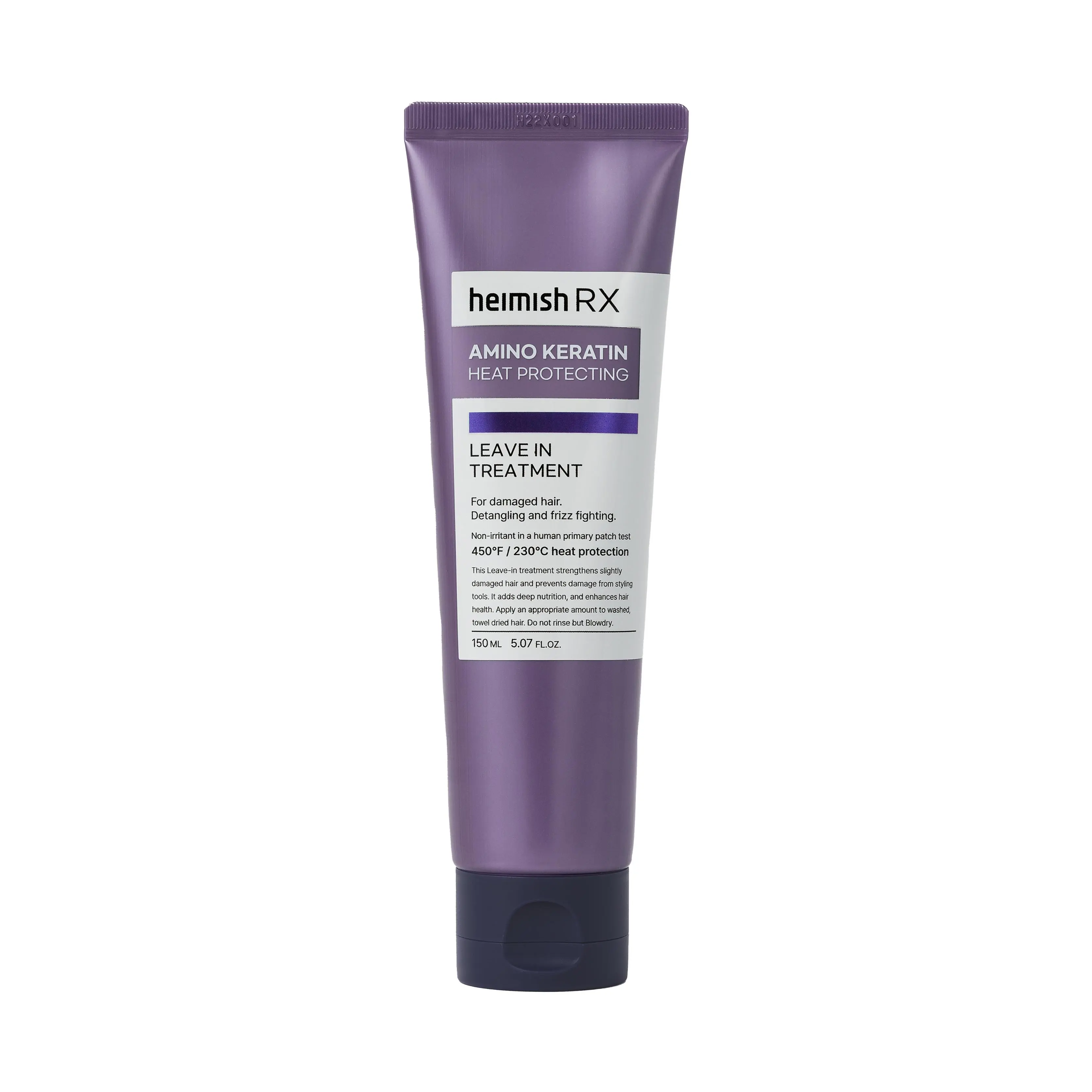 [Heimish RX] Amino Keratin Heat Protecting Leave-In Treatment (150ml - 5.07oz) - Strengthens & Nourishes Damaged Hair, Keratin Infused backtoschool