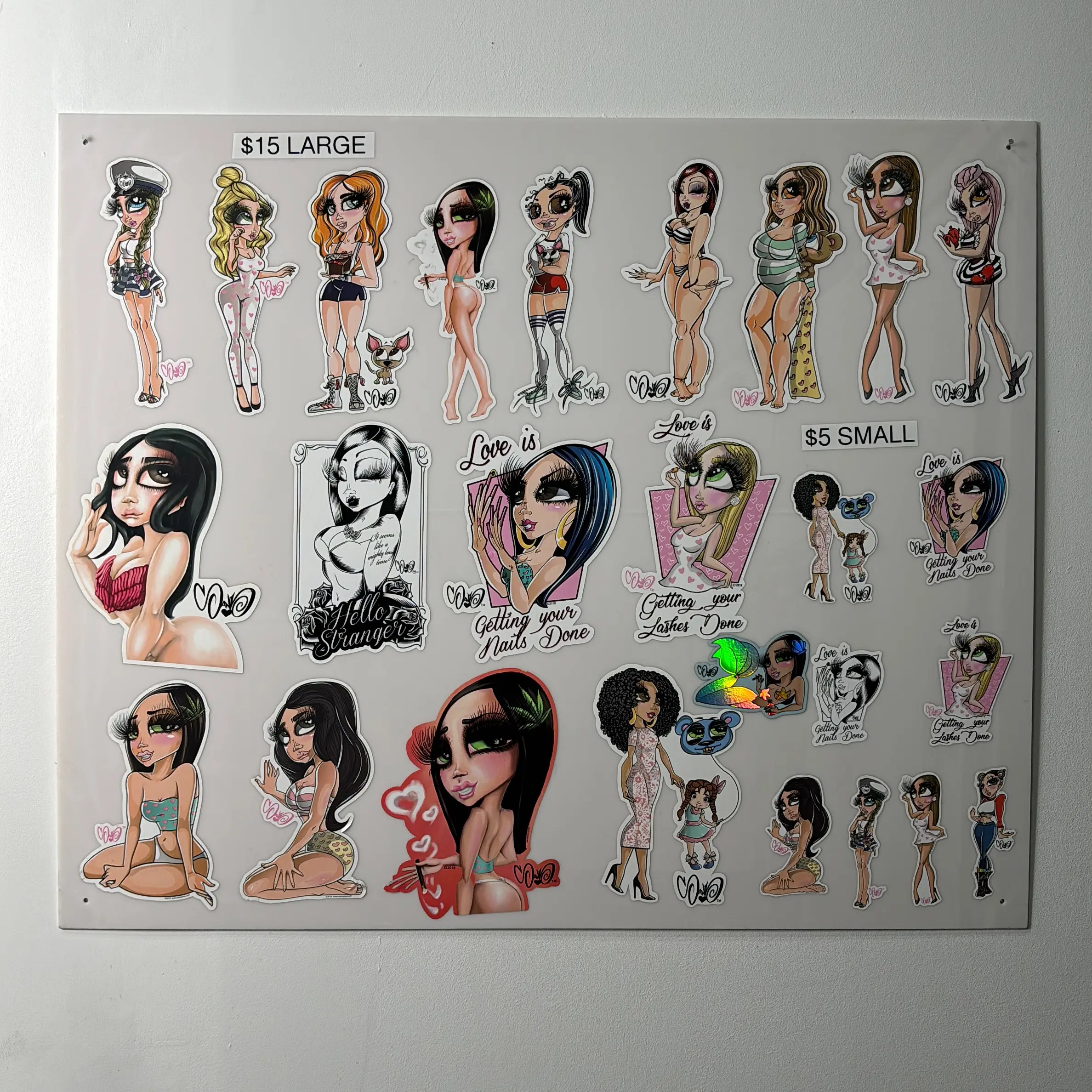 Sand one stickers