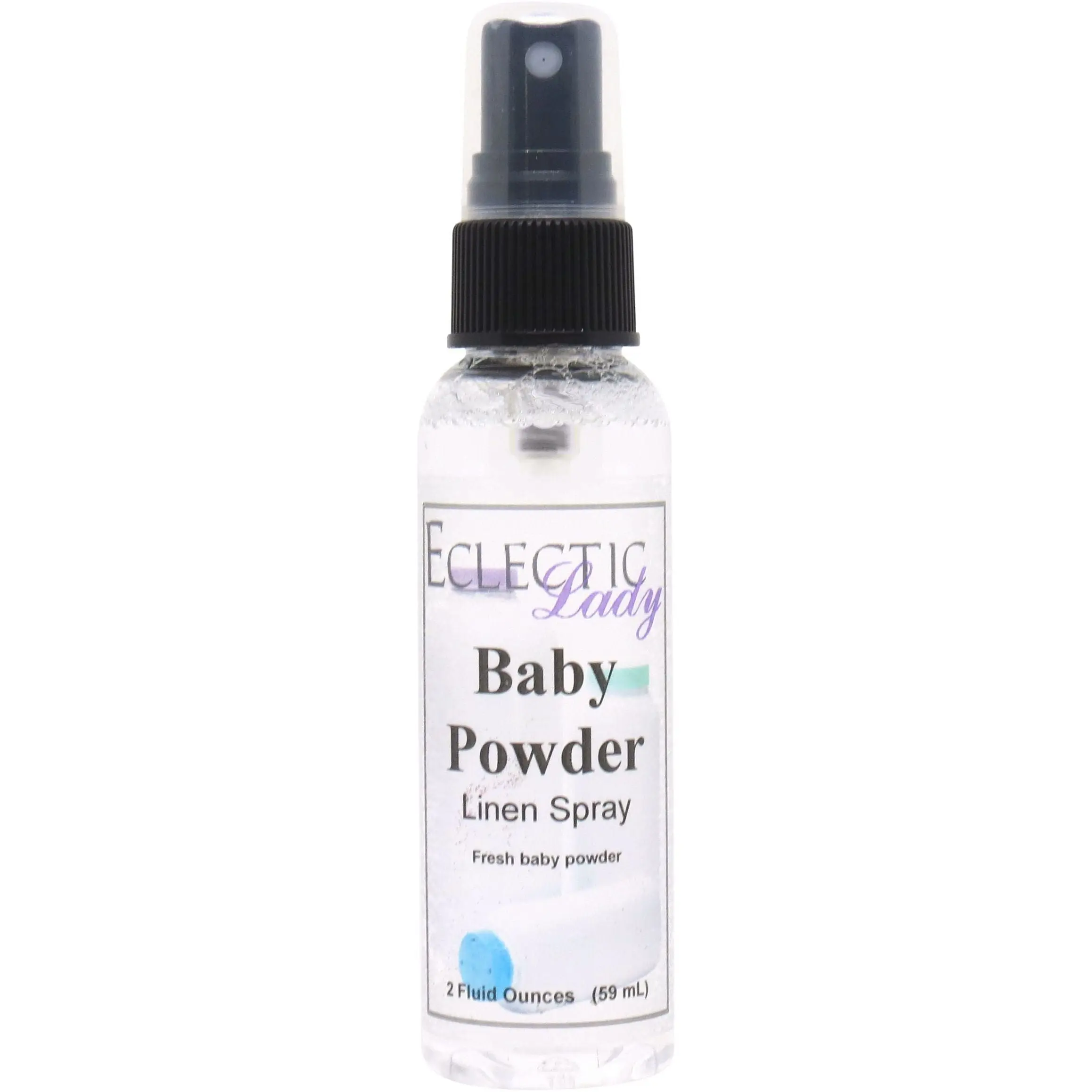 Baby Powder Linen and Sheet Spray - No Artificial Colors, Parabens, or Preservatives - Long-Lasting Scent for Bed, Fabric & Pillow