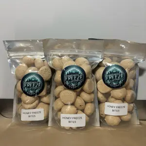 O honey limitless freeze bites- crunchy texture-limitless freeze