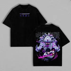 valentine shirts Yuta OKkotsu X Rika cursed love v3 JJk Jujutsu Kaisen Anime Manga 2 sided Washed T-shirt Menswear 90s Soft graphic t-shirts gift classic vintage unisex anime merch