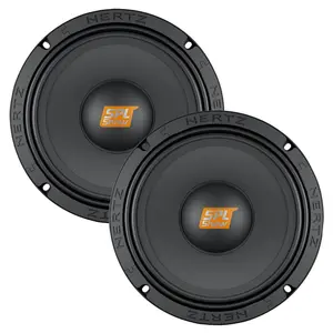 Hertz SPL Show Series SV-1651 6.5" 4-Ohm SPL Midrange Speaker Drivers (Pair)