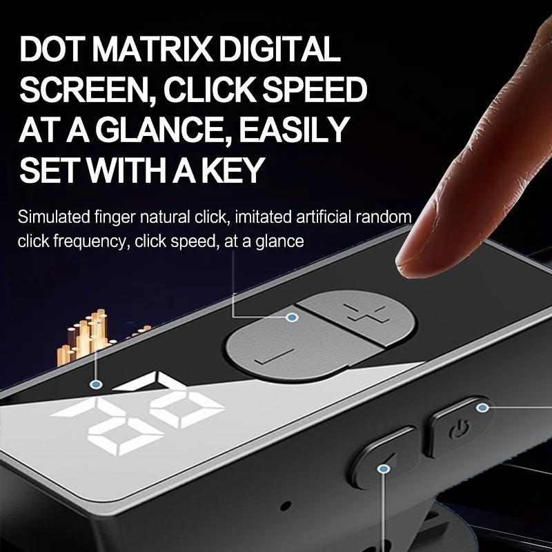 2025 upgraded  Auto Clicker for Smart Phone,Built-in battery,No Need to Connect to Power Source, used for mobile phone application video live streaming gadget quick click simulate finger continuous click, used for live streaming likes, games, shopping