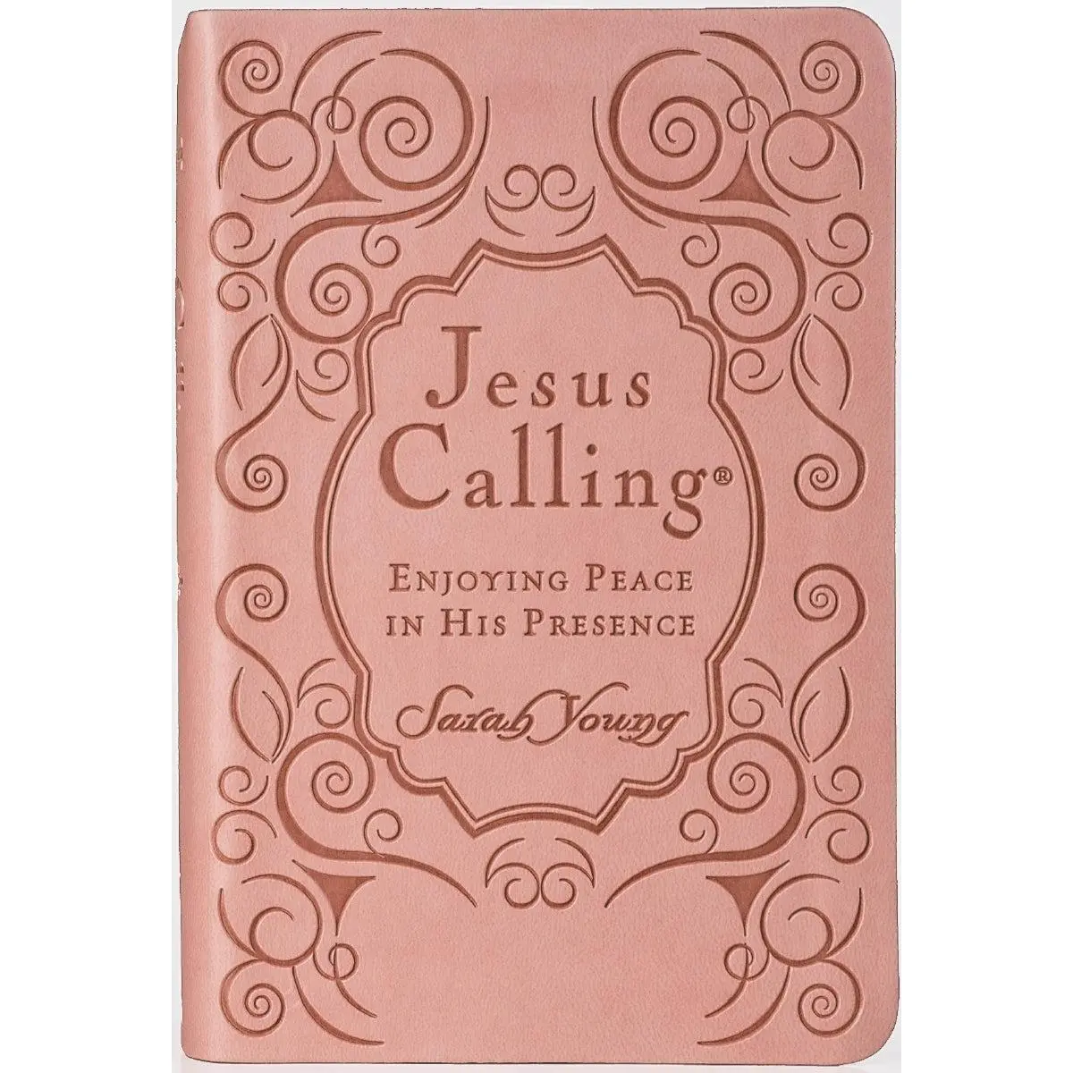 Jesus Calling, Pink Leathersoft, with Scripture References: Enjoying Peace in His Presence (A 365-Day Devotional)