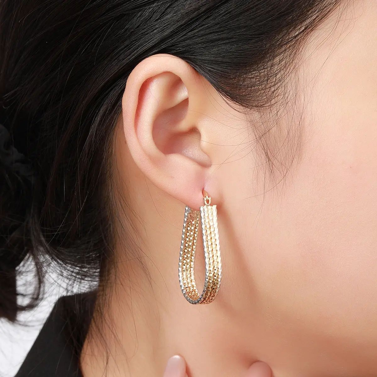 Classic fashion earrings, colorful mixed color earrings, perfect birthday and Mother's Day gifts, unisex wedding set, suitable for women's fashion jewelry accessories