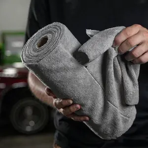 50 pieces in a roll of superabsorbent lint-free cloth, thickened microfiber cleaning cloth, reusable disposable towels for home kitchens, roll-up tear-washable wipes
