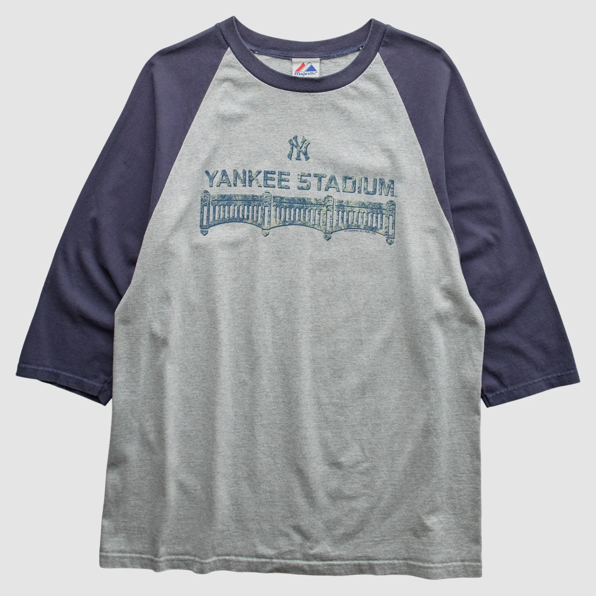 New York Yankees Majestic 2008 T-Shirt - Gray - L