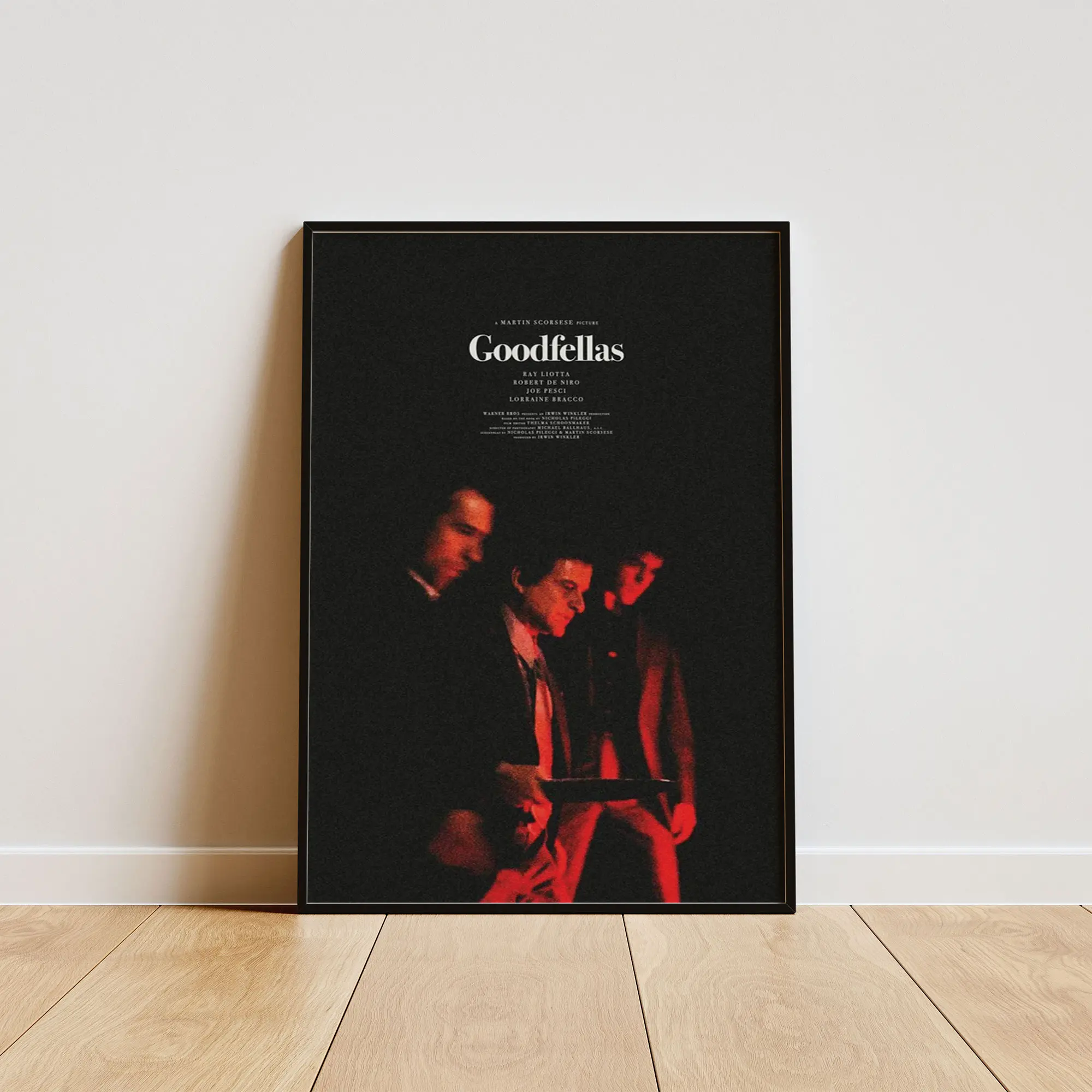Goodfellas Poster, Contemporary Wall Decor, Modern Home Aesthetic, Interior Decoration Print, Gift Boy