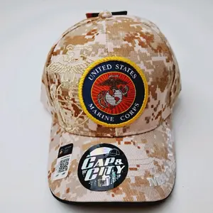 U.S.Marine Corps Digital Camouflage Cap Hat Officially Licensed