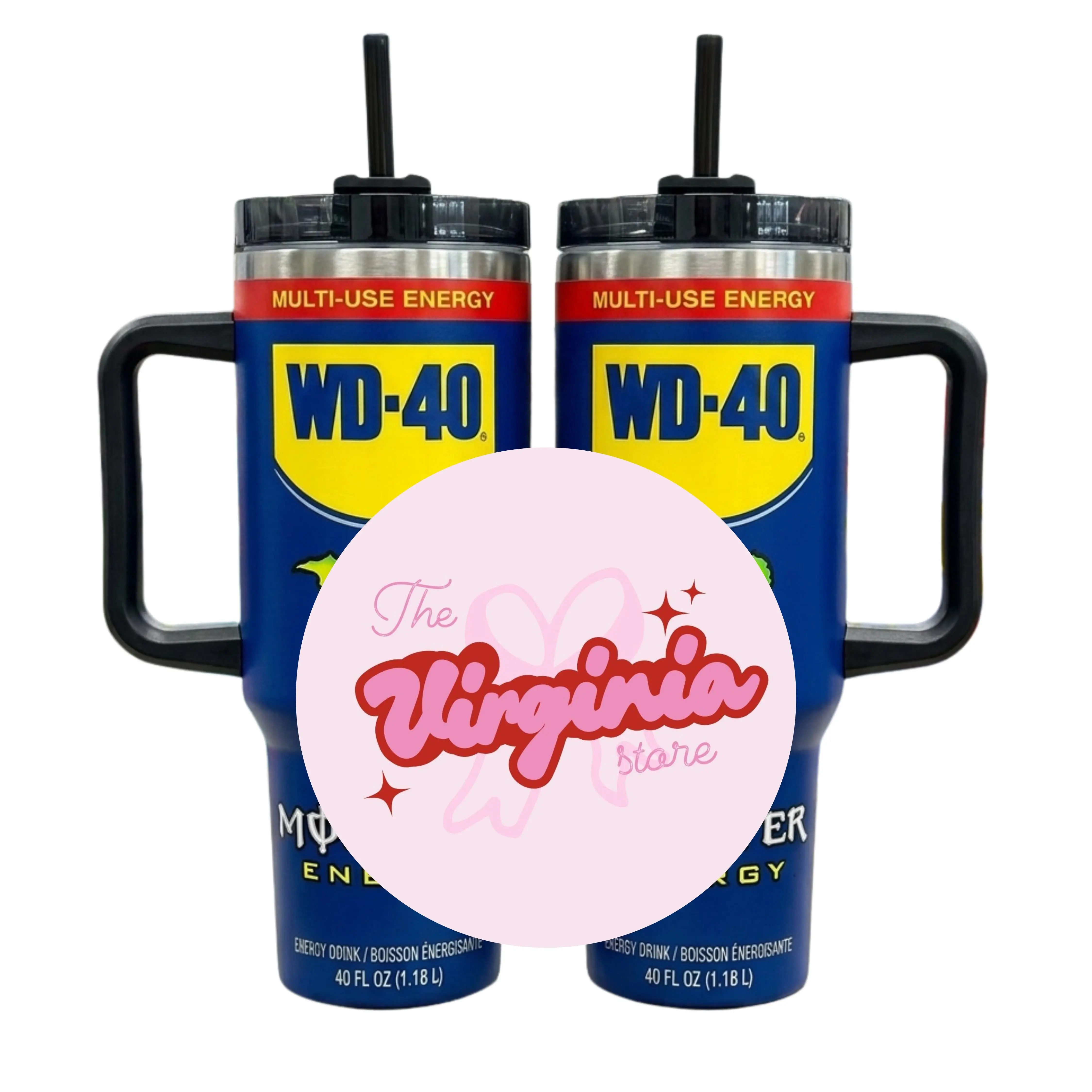 Design 1 - 40oz Handle Black 