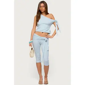 Adara Tie Capri Pants