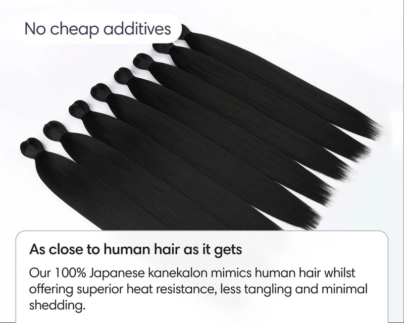 Gyal Braids Apple Cider Vinegar Pre-Rinsed Braiding Hair itch free braiding. Hypoallergenic ACV Pre-Rinsed. 8 Bundles per Pack. 16" Synthetic Extensions Synthetic Soft Hairpieces