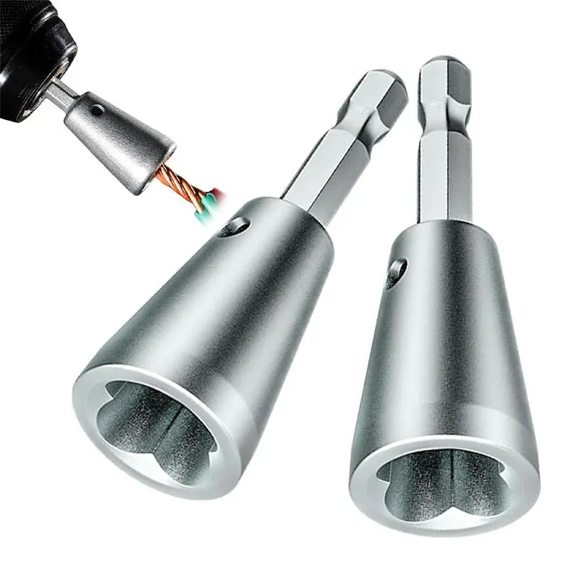 Wire Parallelizer, Wire Twisting Tool for Drill, Wire Twisting Wire Connector, Wire Stripper Tool, Multifunctional Wire Twisting Stripping Tools